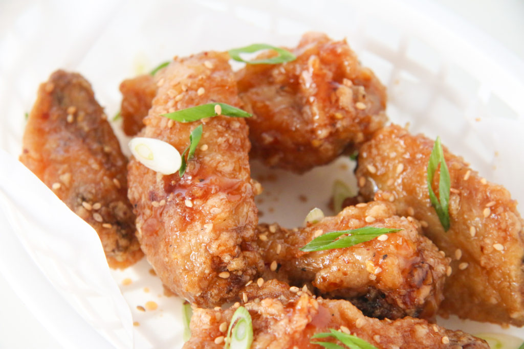 Dakgangjeong - Soy Garlic Fried Chicken - My Korean Kitchen