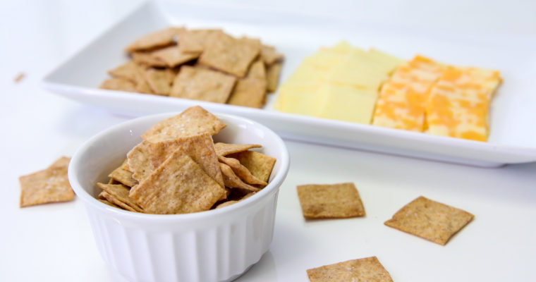 Homemade Wheat Thins