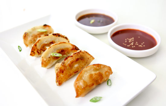Frozen Potstickers with Two Homemade Dipping Sauces (Sponsored Post)