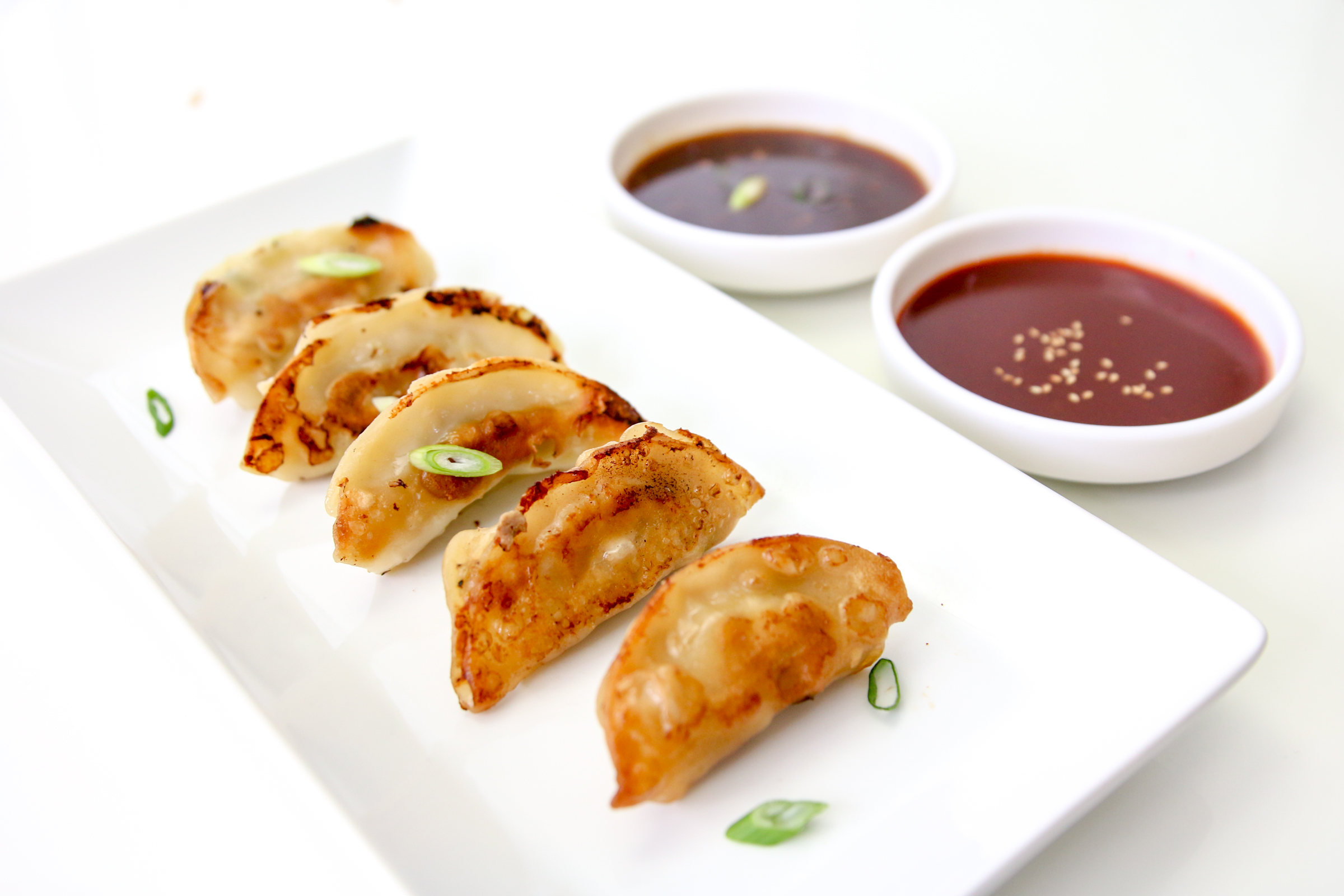 Frozen Potstickers With Two Homemade Dipping Sauces Sponsored Post Chef Julie Yoon,What Is Chicken Gizzards Good For