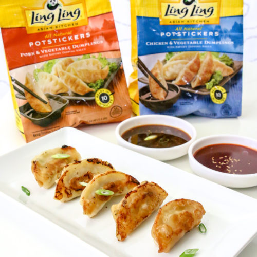 Frozen Potstickers With Two Homemade Dipping Sauces Sponsored Post Chef Julie Yoon