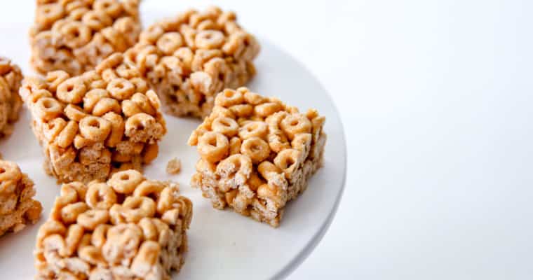 3 Ingredient Cereal Bars
