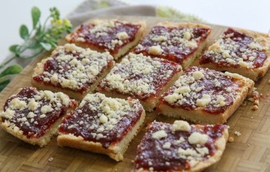 5 Ingredient Jam Bars