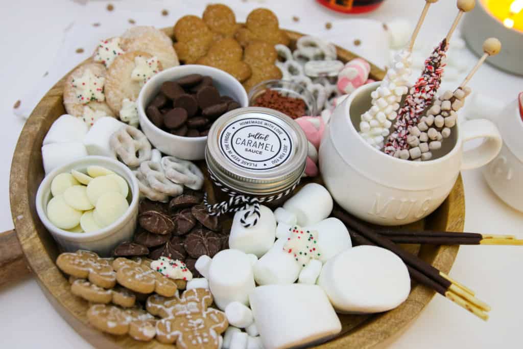 Hot Chocolate Charcuterie Board - Num's the Word