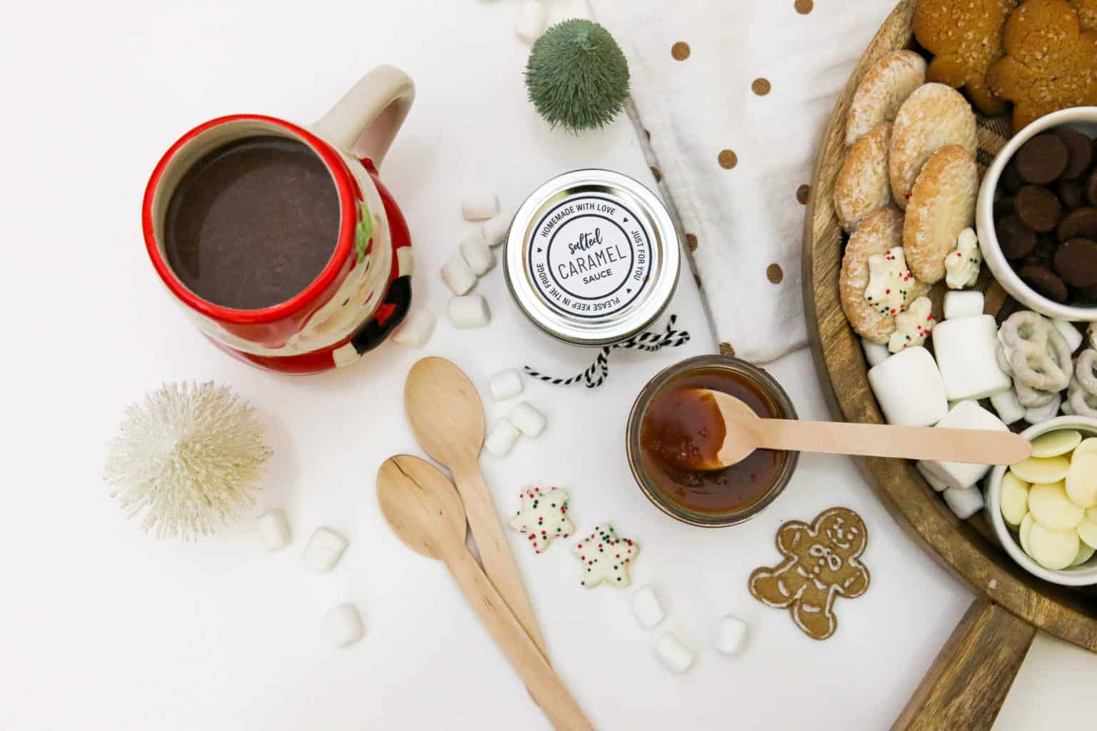 Salted Caramel Sauce and Free Printable Labels | Chef Julie Yoon