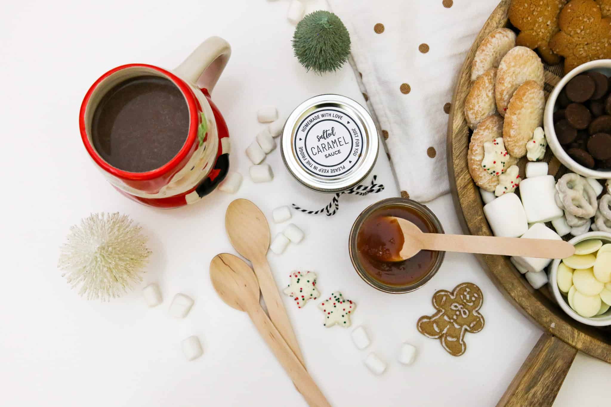 Salted Caramel Sauce and Free Printable Labels | Chef Julie Yoon