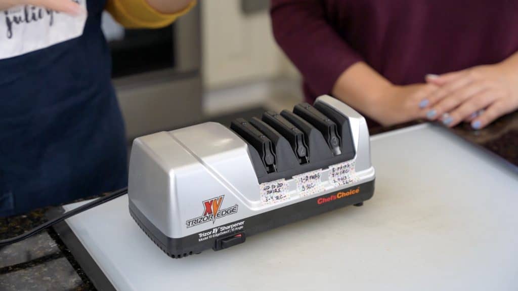 Get Professional Grade Sharpening for Your Knives with a Trizor XV